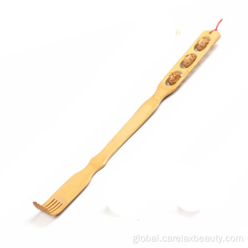 Wooden Massage Roller Wood Bamboo Scratchback Back Scratcher Factory